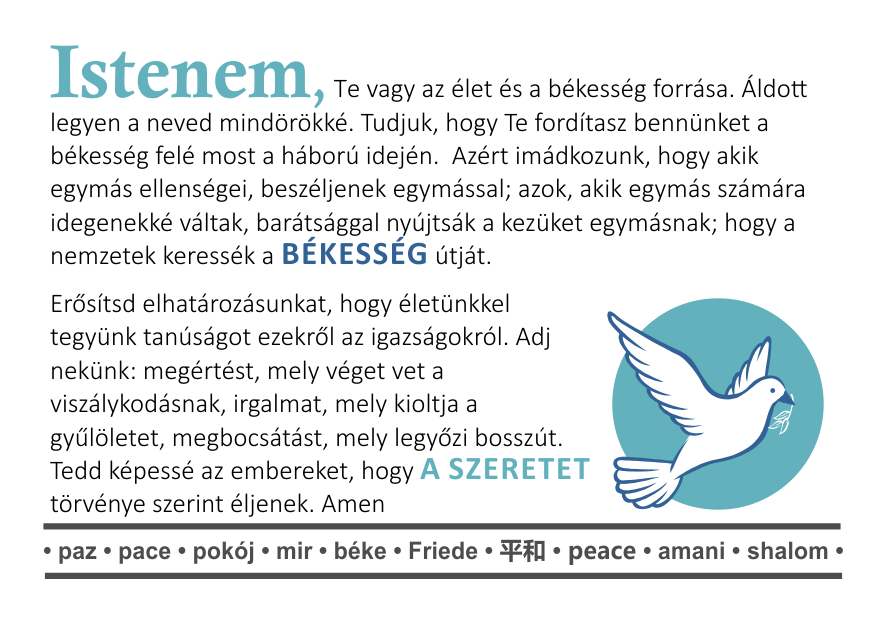 Békeima