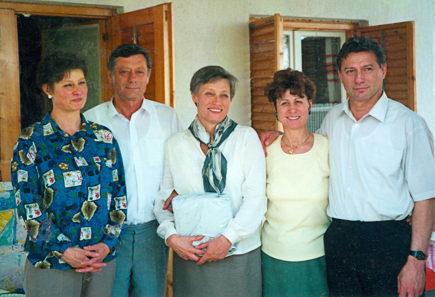 Testvéreivel (Caritas nővér középen)
