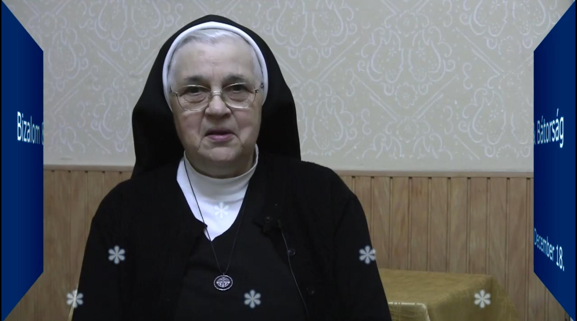 December 18. M. Bernadette nővér gondolatai - Egész életünk egy advent 1. rész