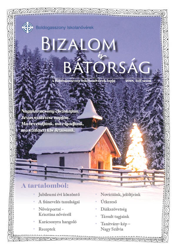 Bizalom és Bátorság 2018. téli szám