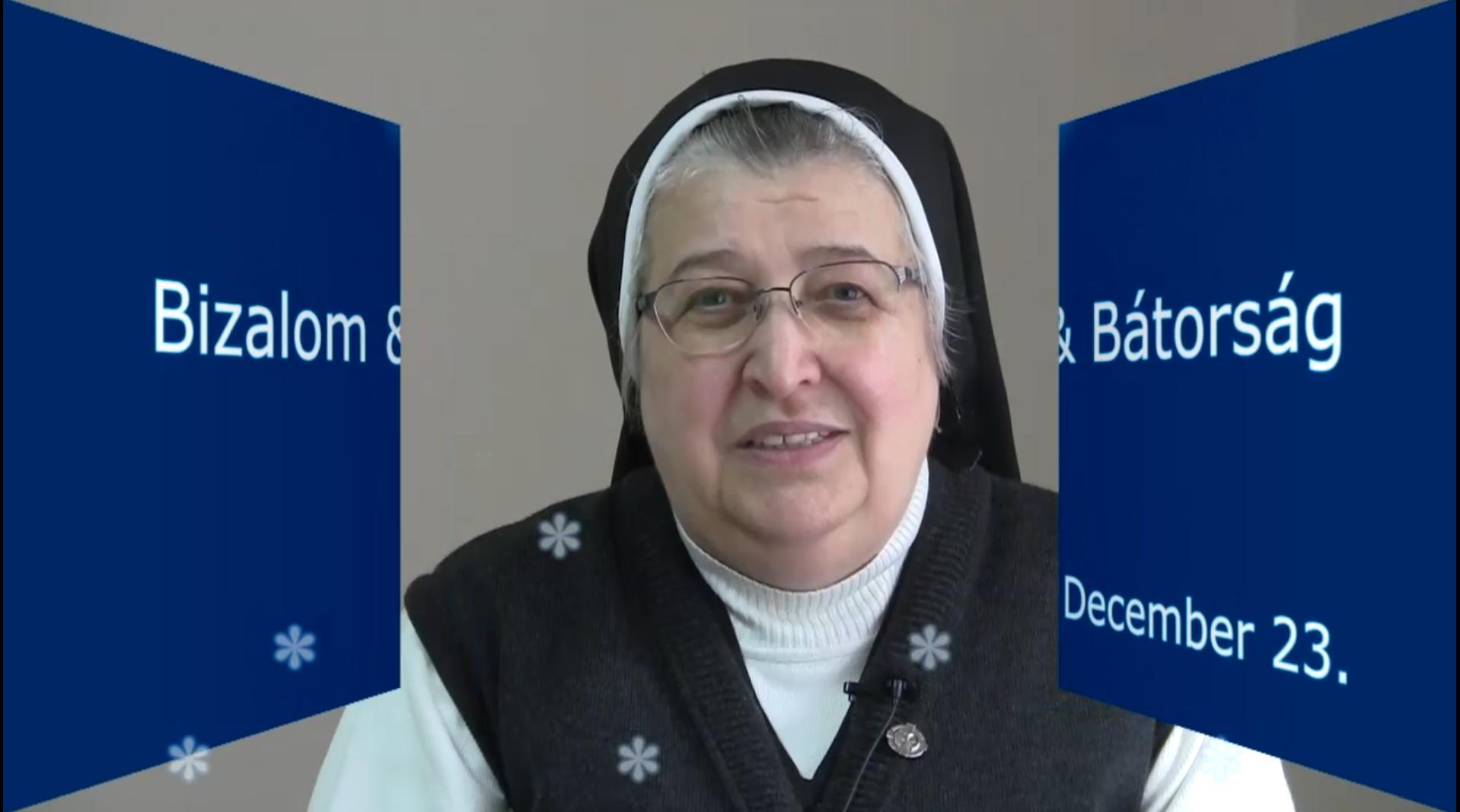 December 23. M. Gizella nővér - Advent a délszláv háborúban