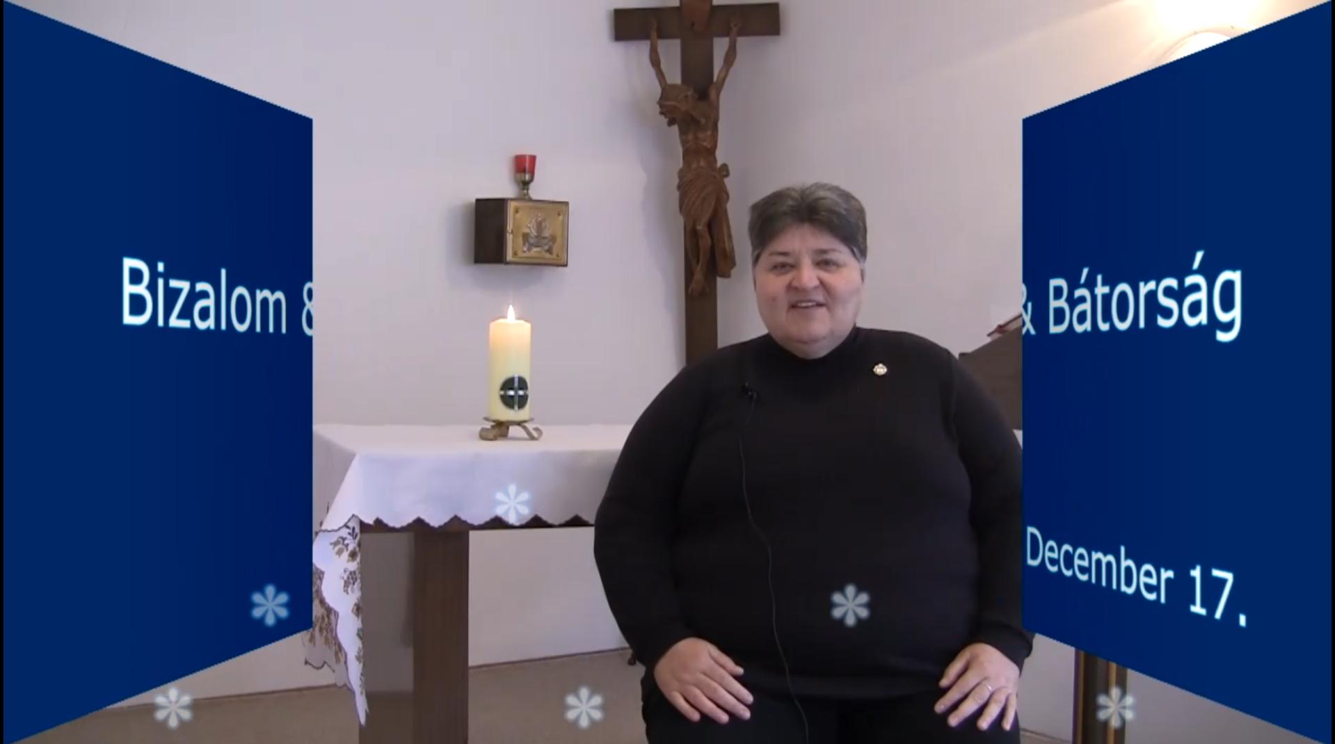 December 17. M. Julianna nővér gondolatai - Adventem Kanadában
