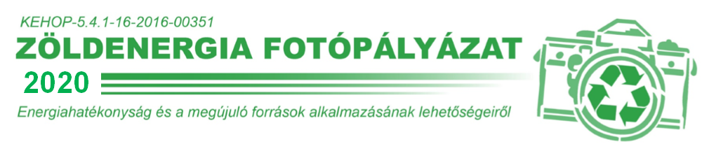Zöldenergia Fotópályázat 2020