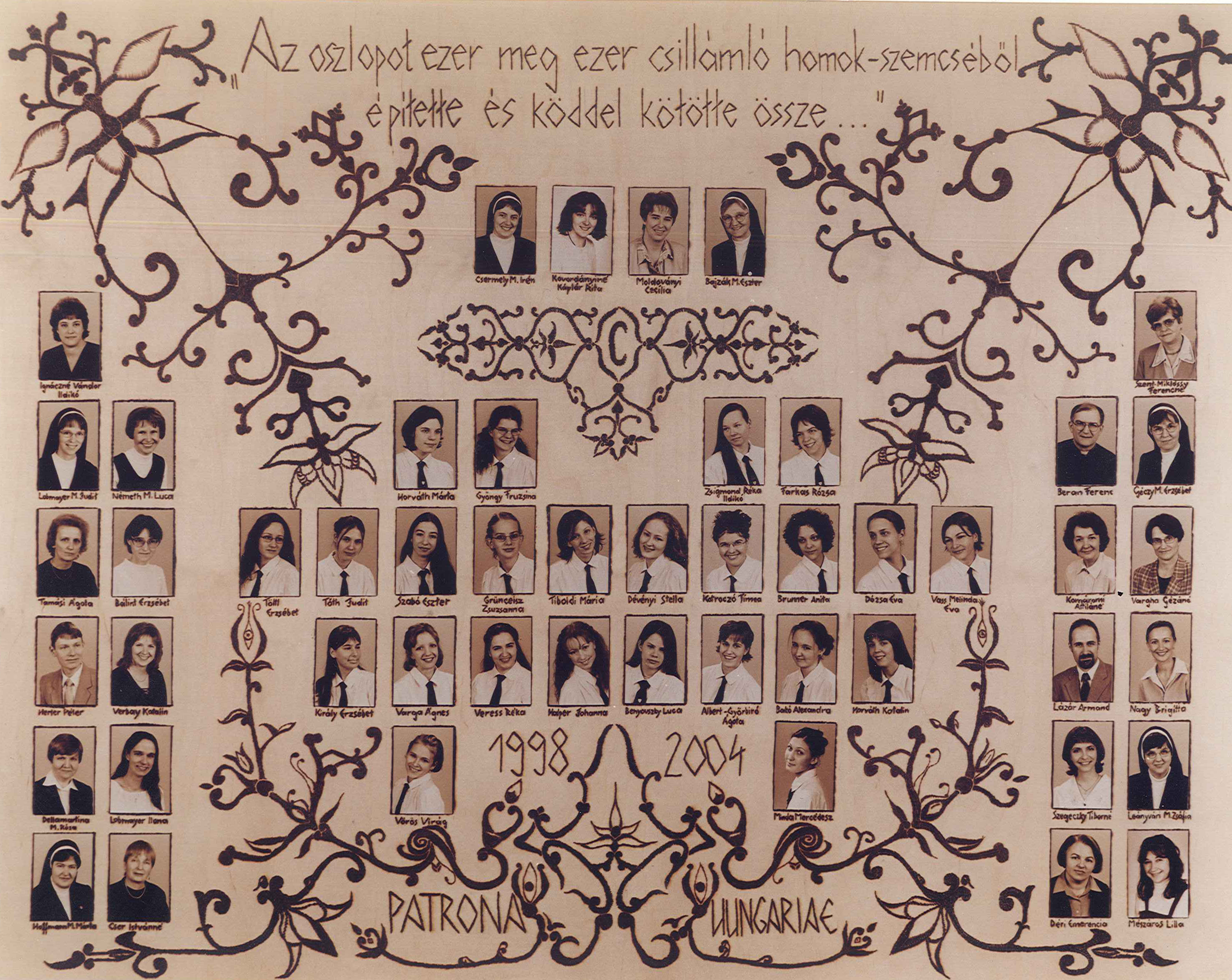 Tablóképek: Patrona 2000-