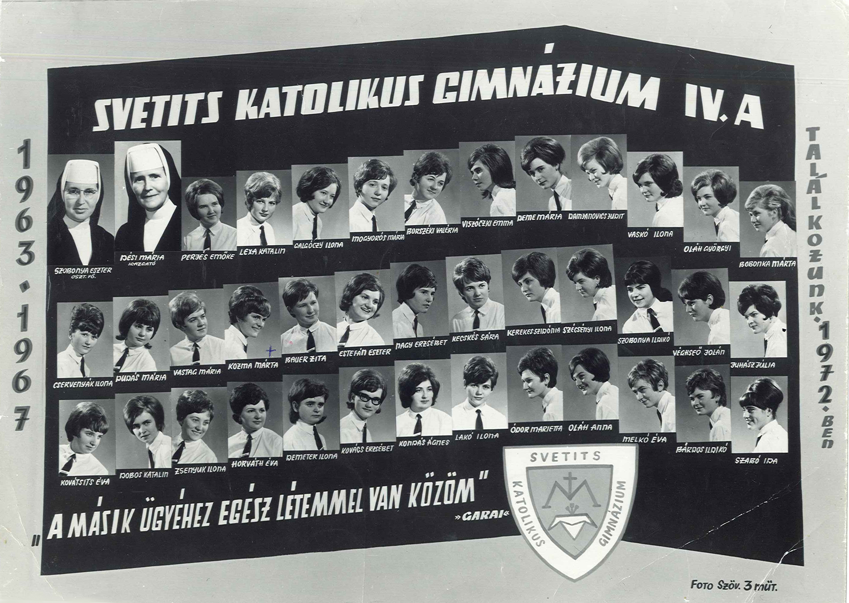 Tablóképek: Svetits 1951-1999